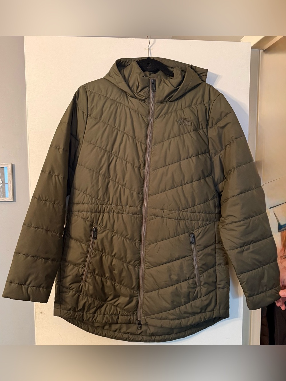 The North Face Hooded Jacket - Olive